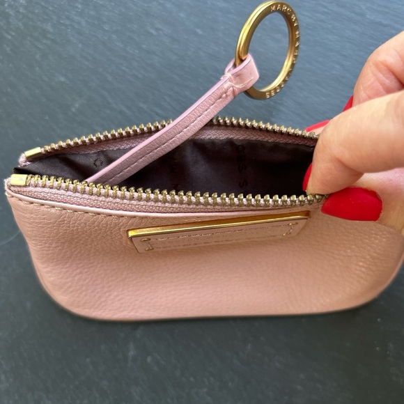 Marc By Marc Jacobs Blush Leather Pouch with Gold Detail - Picture 8 of 8